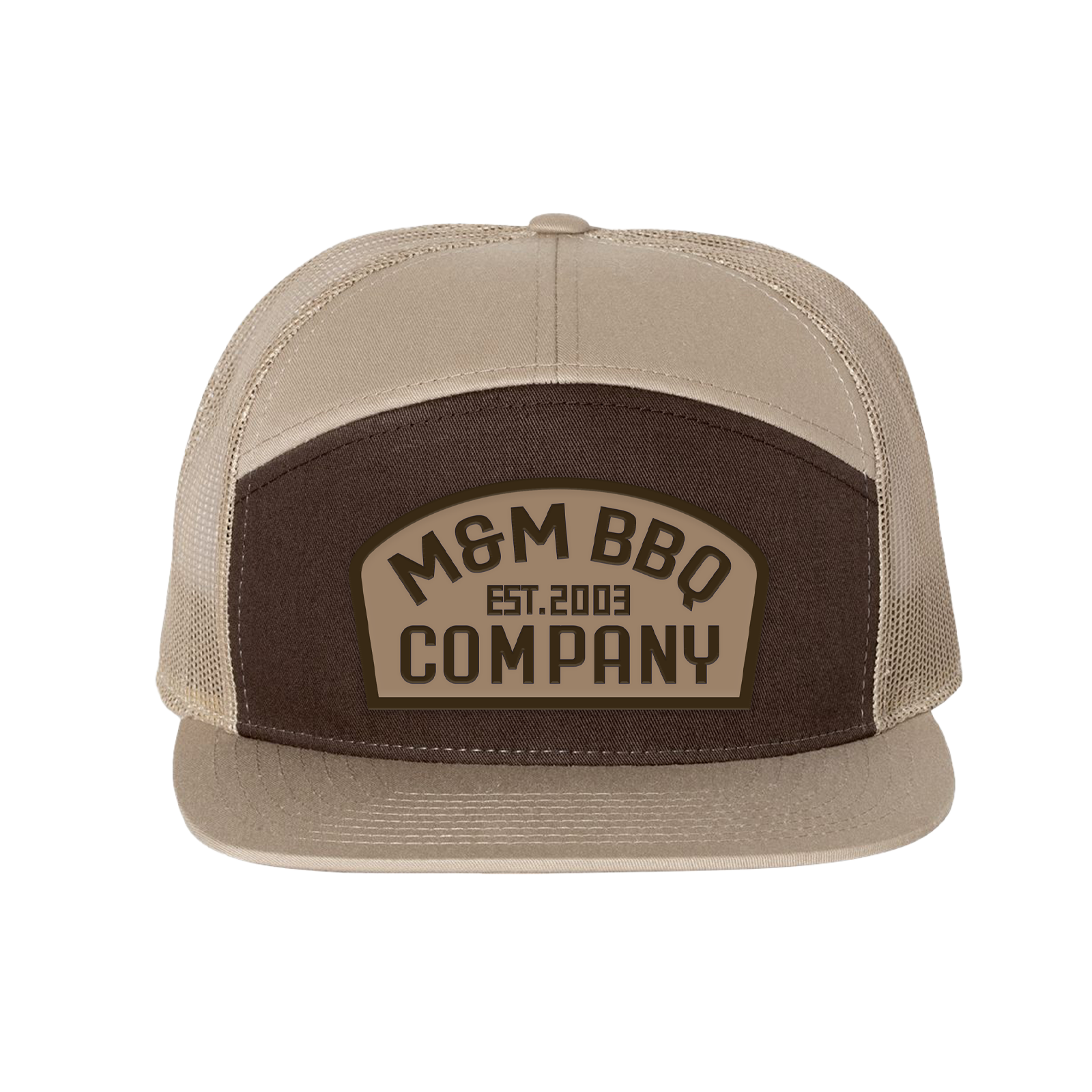 Classic 7 Panel Patch Cap