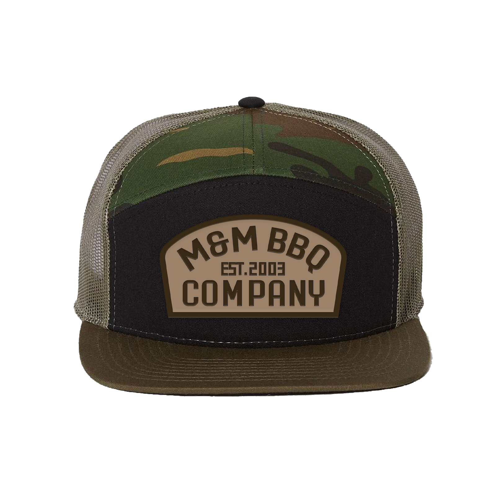 Classic 7 Panel Patch Cap